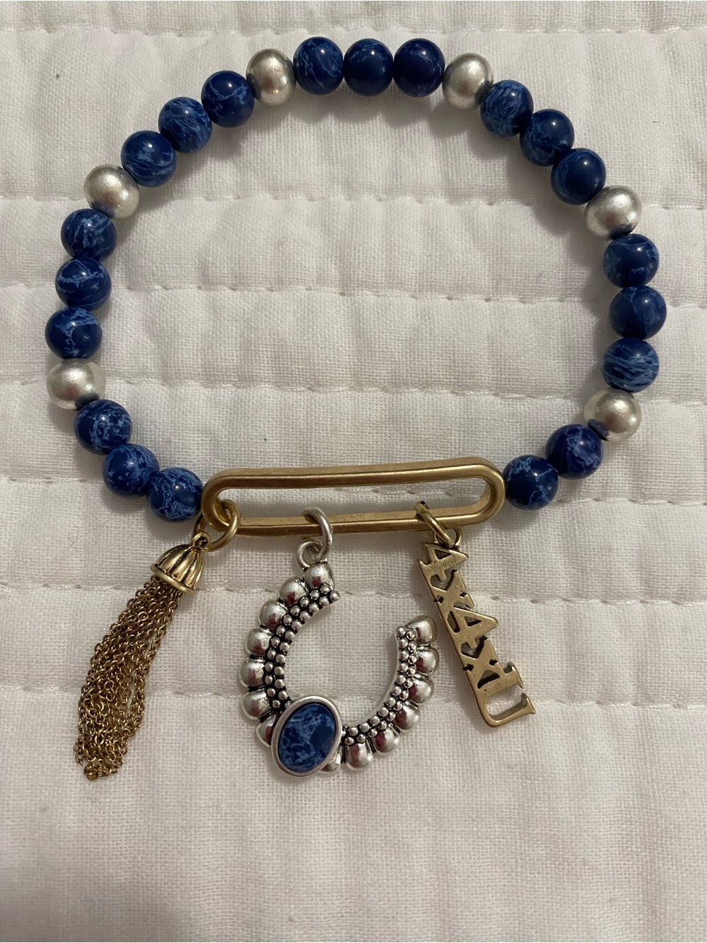 Lainey Wilson Bracelet with Gold & Silver charms
